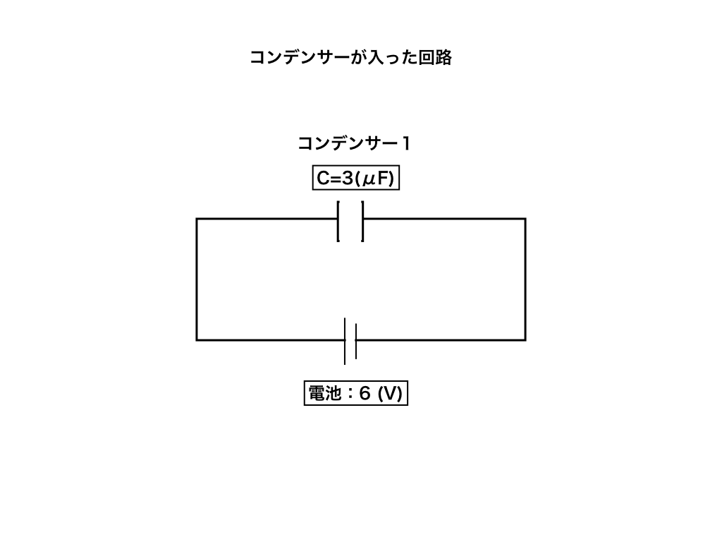 問題１の回路図