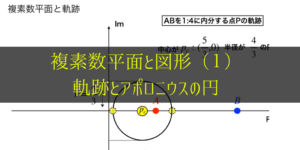 アポロニウスの円の解法と意味(複素数平面)を分かりやすく!